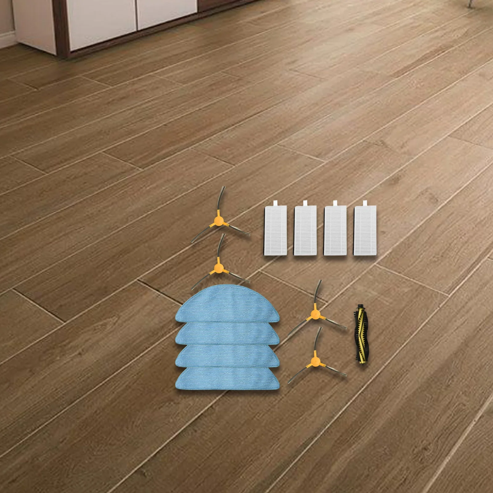 

Для Mamibot EXVAC650 тряпки для швабры, комплект основной щетки, набор для ежедневной чистки, набор для бытовой уборки, чистка пола, пыль, захват