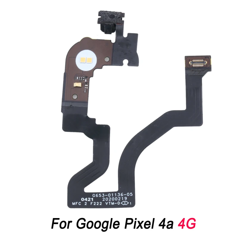 Flashlight Flex Cable For Google Pixel 4a 4G / Pixel 4a 5G Phone Repair Parts Replacement