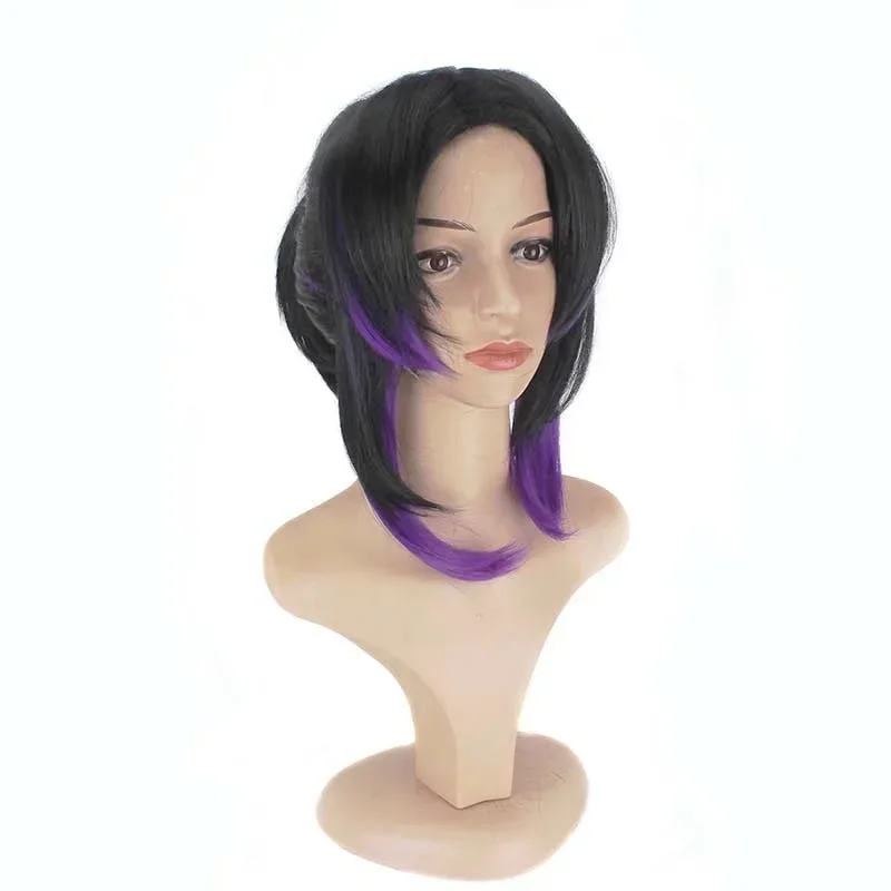 Anime Demon Slayer Wigs Cos Kimetsu no Yaiba Kochou Shinobu Kochou Kanae Tsuyuri Kanawo Wigs Cos Props synthetic Cosplay Wigs