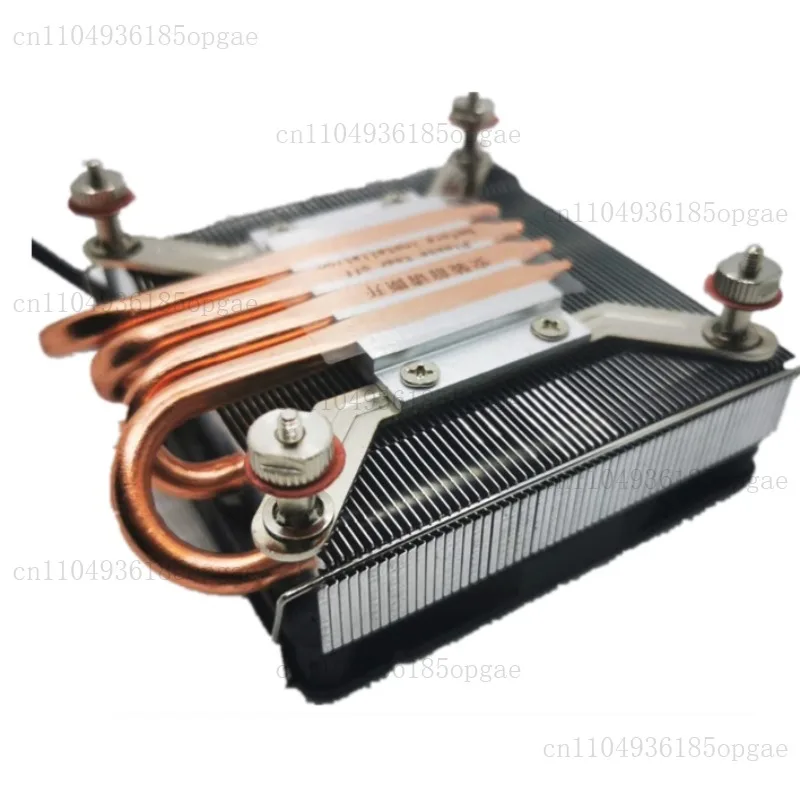 Thin ITX Push-down Small Host Mini Chassis Four Heat Pipes Silent, Interface Radiator