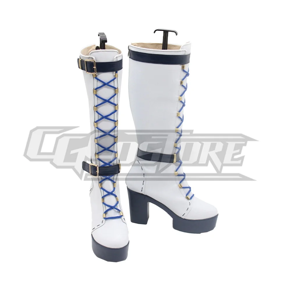 VtuberTokoyami Towa Cosplay zapatos botas para hombres Unisex Personaje de Anime disfraces calzado envío gratis ACS-5798