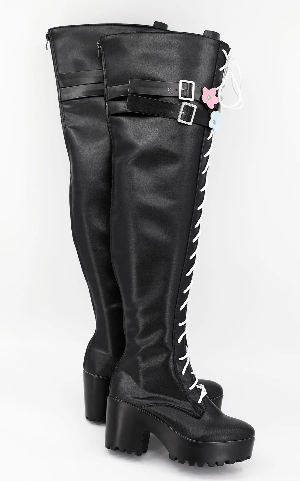 Arknights Lemuen Cosplay Boots Knee High Shoes Custom Made