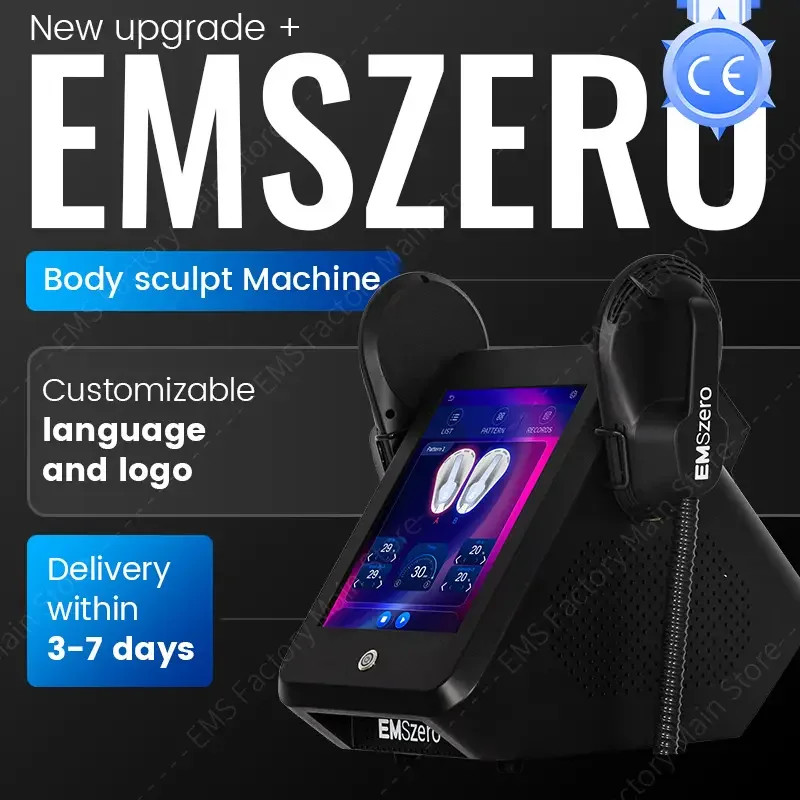 

2025 Professional Body Sculpture Machine 6500W Muscle Stimulator 200HZ EMS RF Fat Burning Weight Loss Equipment