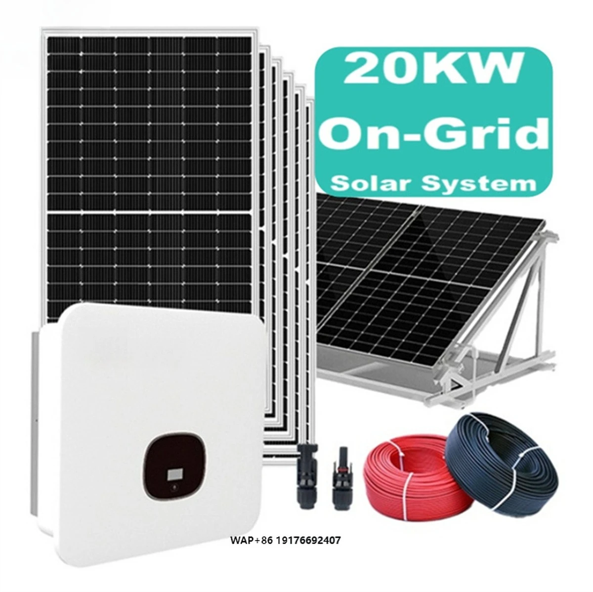 Topsky Commercial Factory Farming All in One On Grid 20KW Solar Energy System