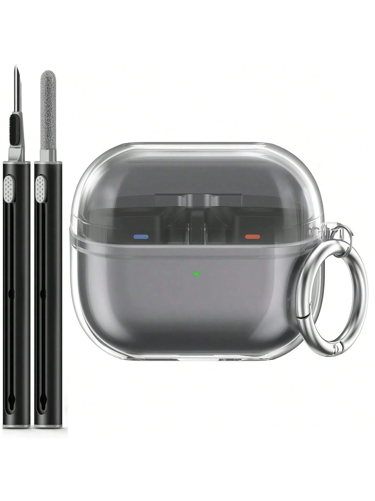 

Прозрачный чехол для Samsung Galaxy Buds3 Pro и Galaxy Buds 3 (2024) [анти-желтый] Мягкие защитные чехлы из ТПУ, совместимые с кожей