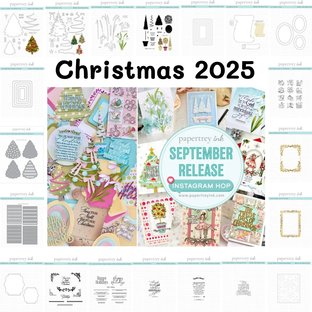 

2025 Rounded Rectangles Ovals Happy Holidays Metal Cutting Dies Clear Stamps Stencil Hot Foil for DIY Making Card Scrapbook