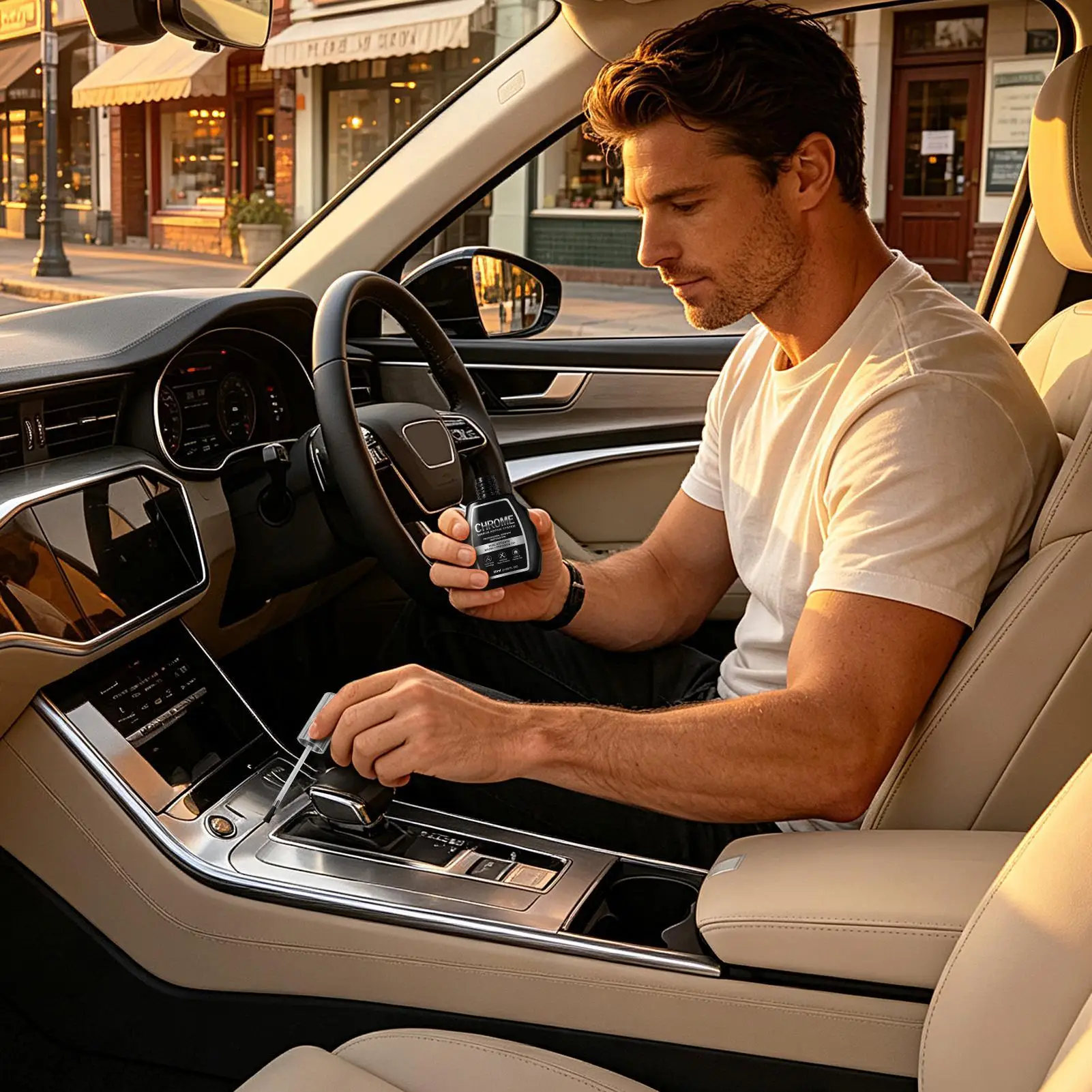 Automotive Chrome Silver Touch-Up Paint | Scratch Repair  Refinishing for Trim and Door Handle Accents
