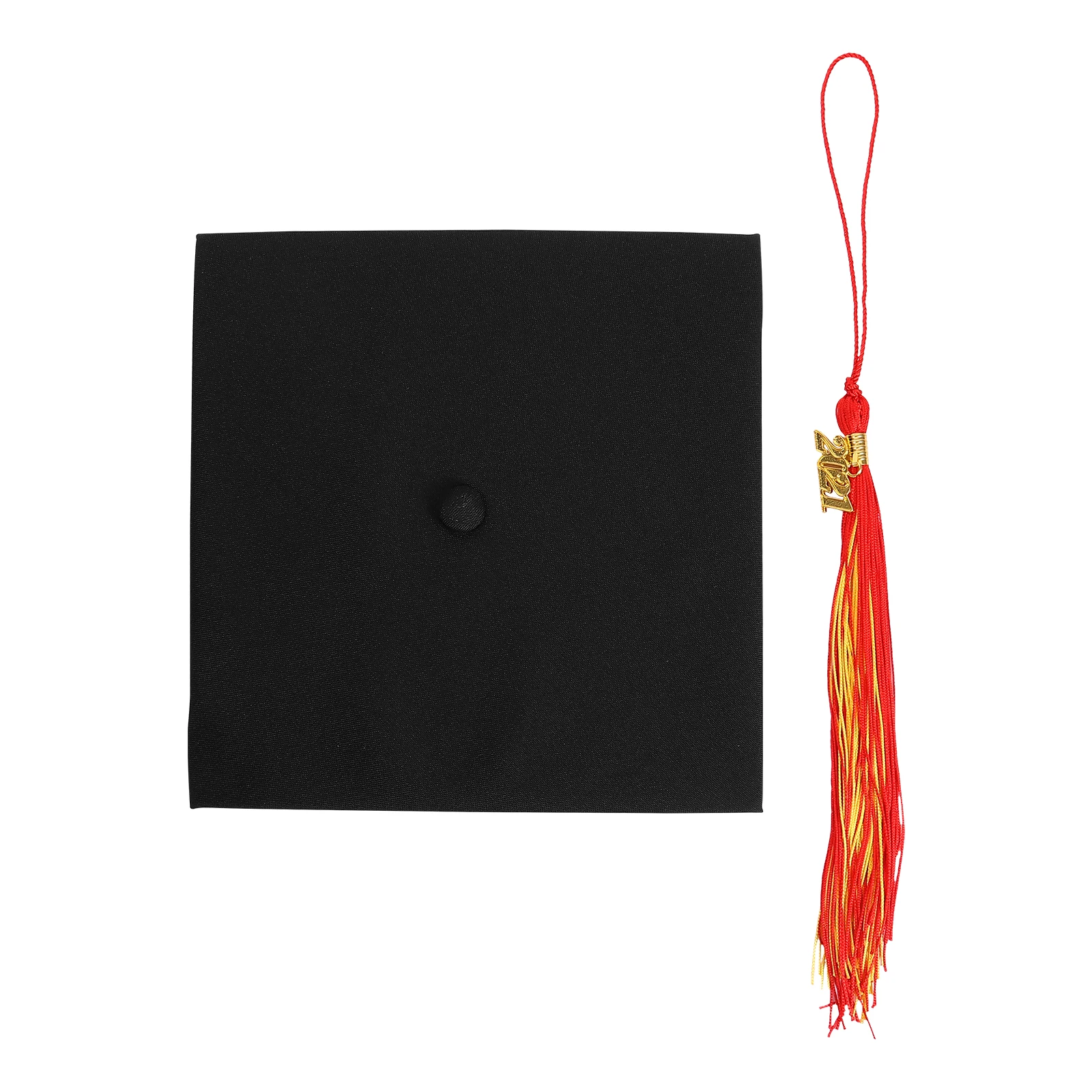 

Graduation Cap Degree Tassel Adult Bachelor'S Hat Removable Golden Party Hat College Ceremony Disco Adult Bachelor