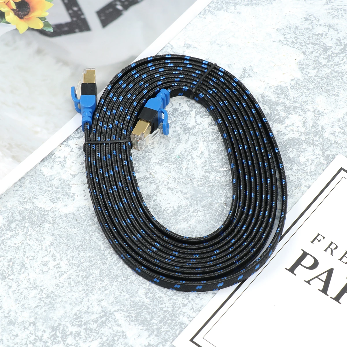 

3 Meters Class 7 Network Cable from Wifi Flat Speed Wires Ethernet Cat7 Computer