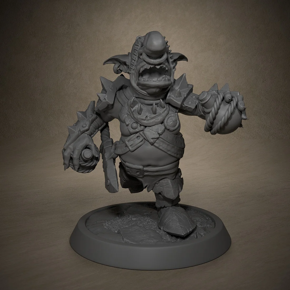 

goblin alchemist run Miniature Models Dungeons and Dragons 3D Printing Resin Unpainted Tabletop Miniatures fit for Pathfinder