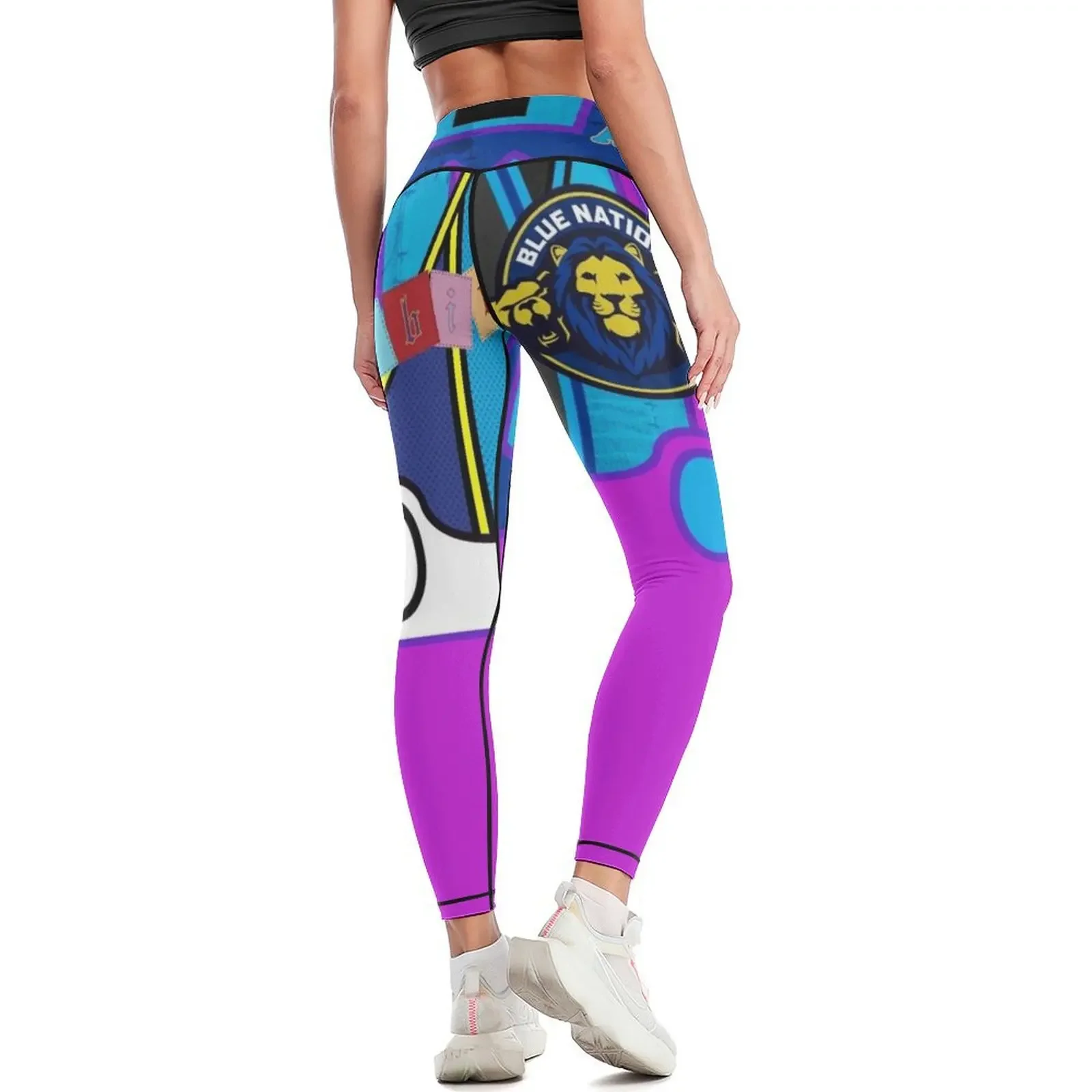 Albie Blue Nation 2021 Leggings Women's fitness Women's sportswear Women's gym harem pants Womens Leggings
