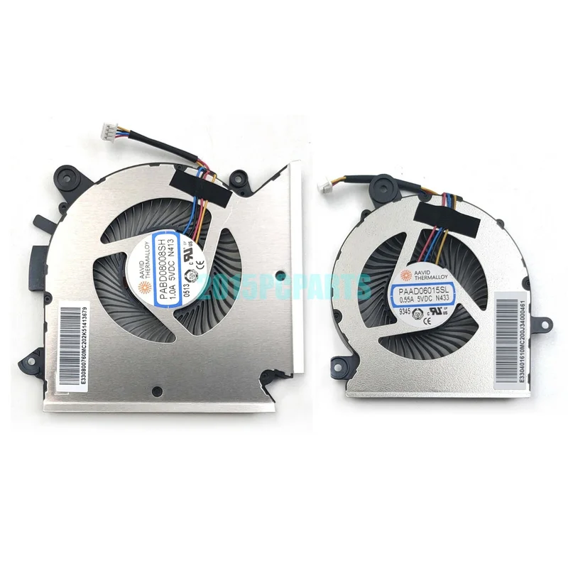 D nuevo para MSI GF65 Thin 9SD 9SE 9SEXR GF65 Thin 10SD 10SE GPU y ventilador de refrigeración de CPU