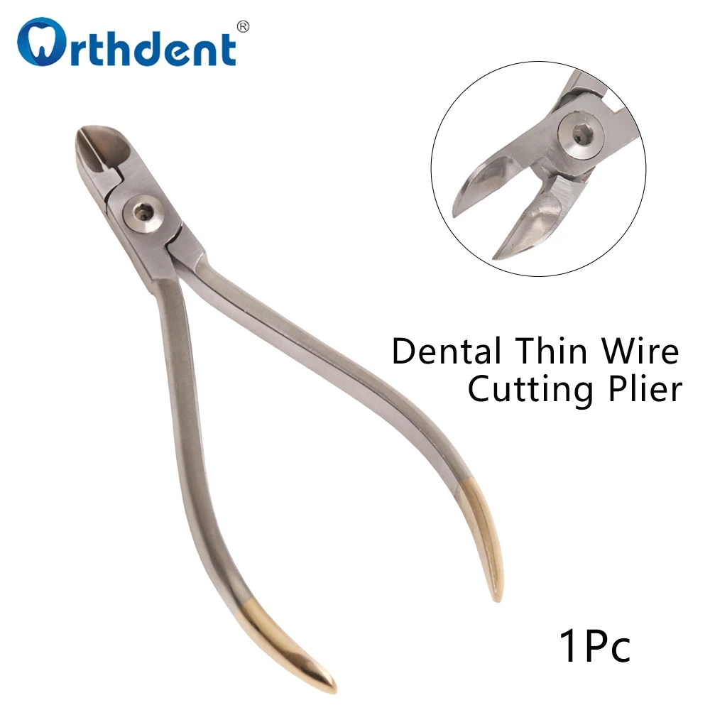 1Pc Dental Thin Wire Cutting Plier Stainless Steel Filament Cutter For Orthodontic Wires Rubber Bands Dentistry Orthodontic Tool