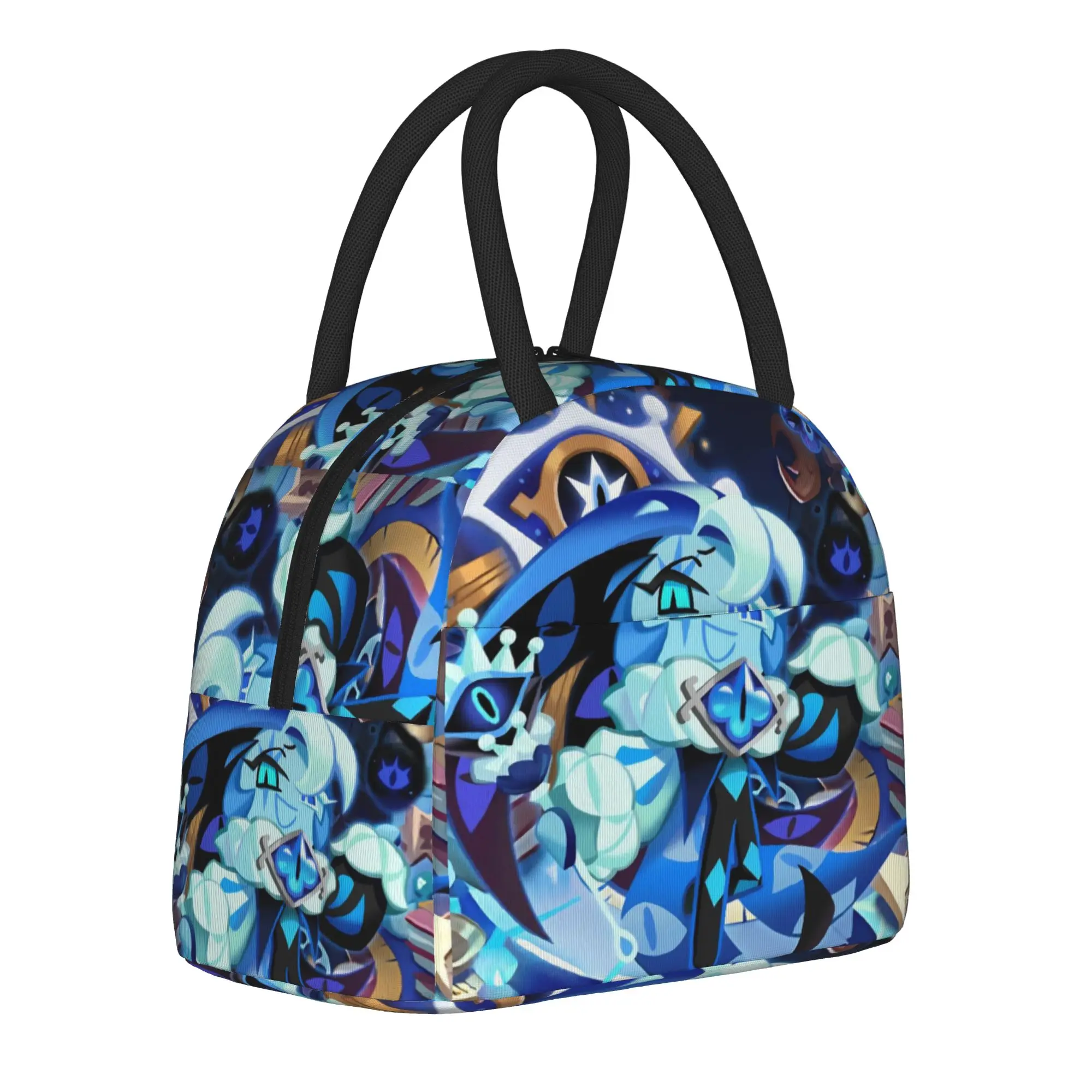 Shadow Milk Cookie Merch Insulated Lunch Bag For School  Food Storage Bag Portable Thermal Cooler Lunch Box