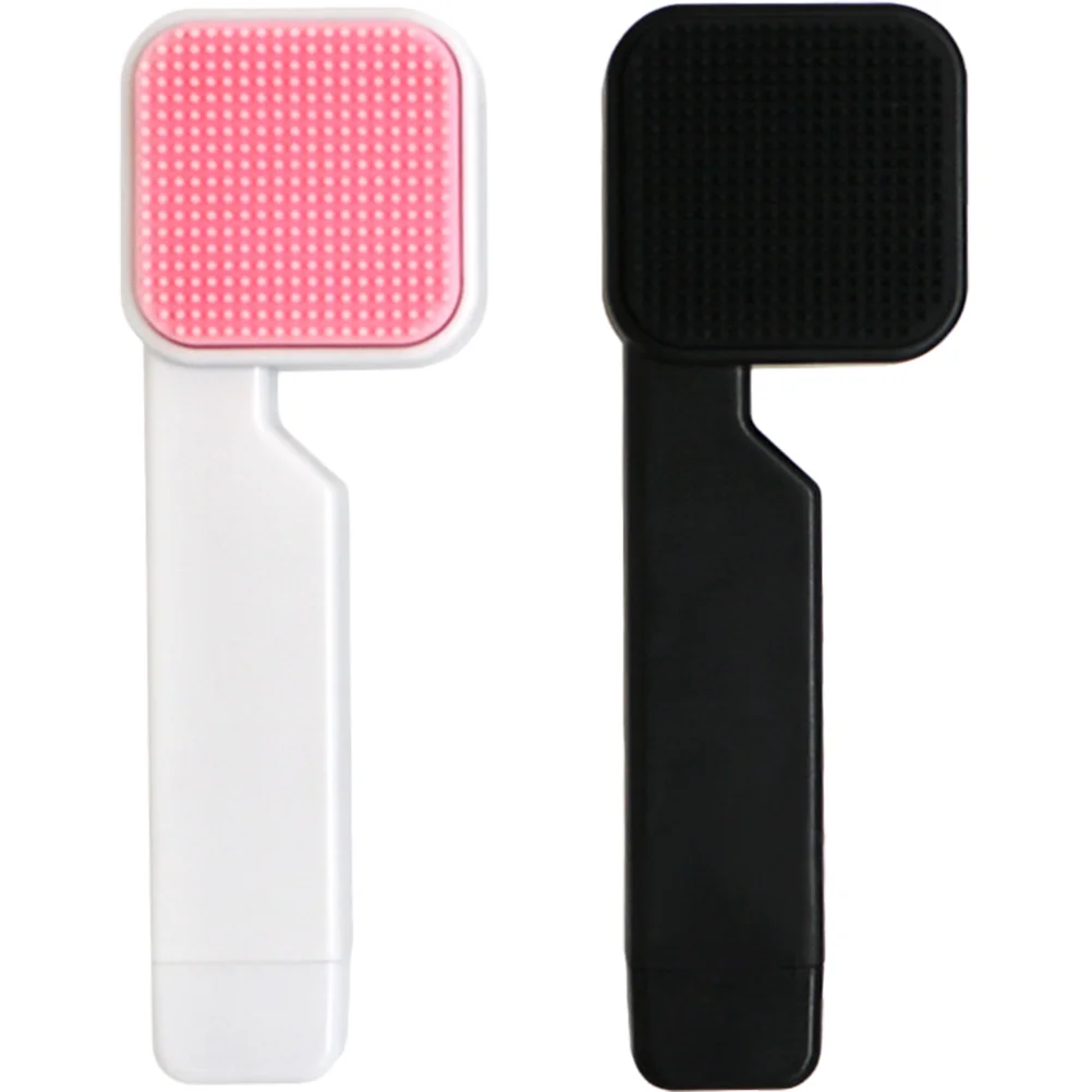 

2 Pcs Square Facial Cleansing Brush Double Side Cleaning Face Scrubber 128x42cm Washing Tool for Washer