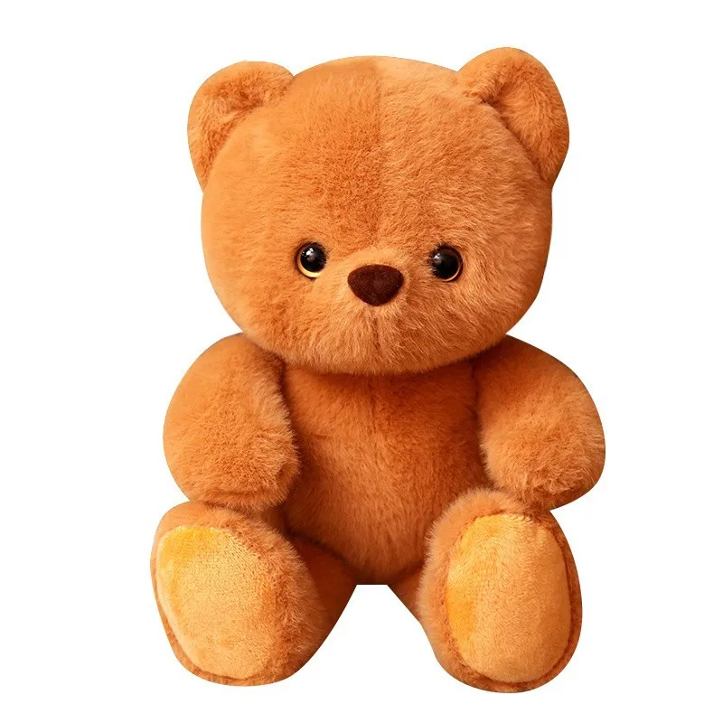 Cute Bear Plush Doll Kawaii Bear Plush Kids Toy Soft Baby Soothing Toys Sleeping Pillows Gifts for Kids Girls Wholesale Toys