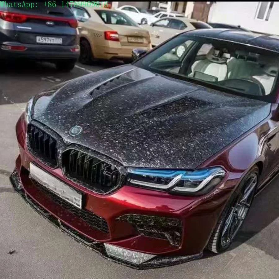 

Full Custom Build With Old-to-new Body Kit ConversionHigh Quality G30 G38 Forged Carbon Fiber Hood Bonnet For 5 Series G30 G38