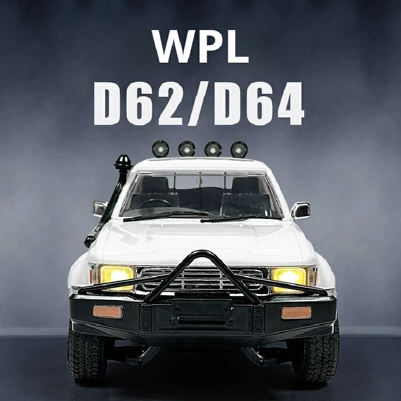 Wpl D64 Rc Car Pickup 4wd Off Road Vehicle 2wd High Speed Drift Remote Control Crawler Model For Adult Hobby
