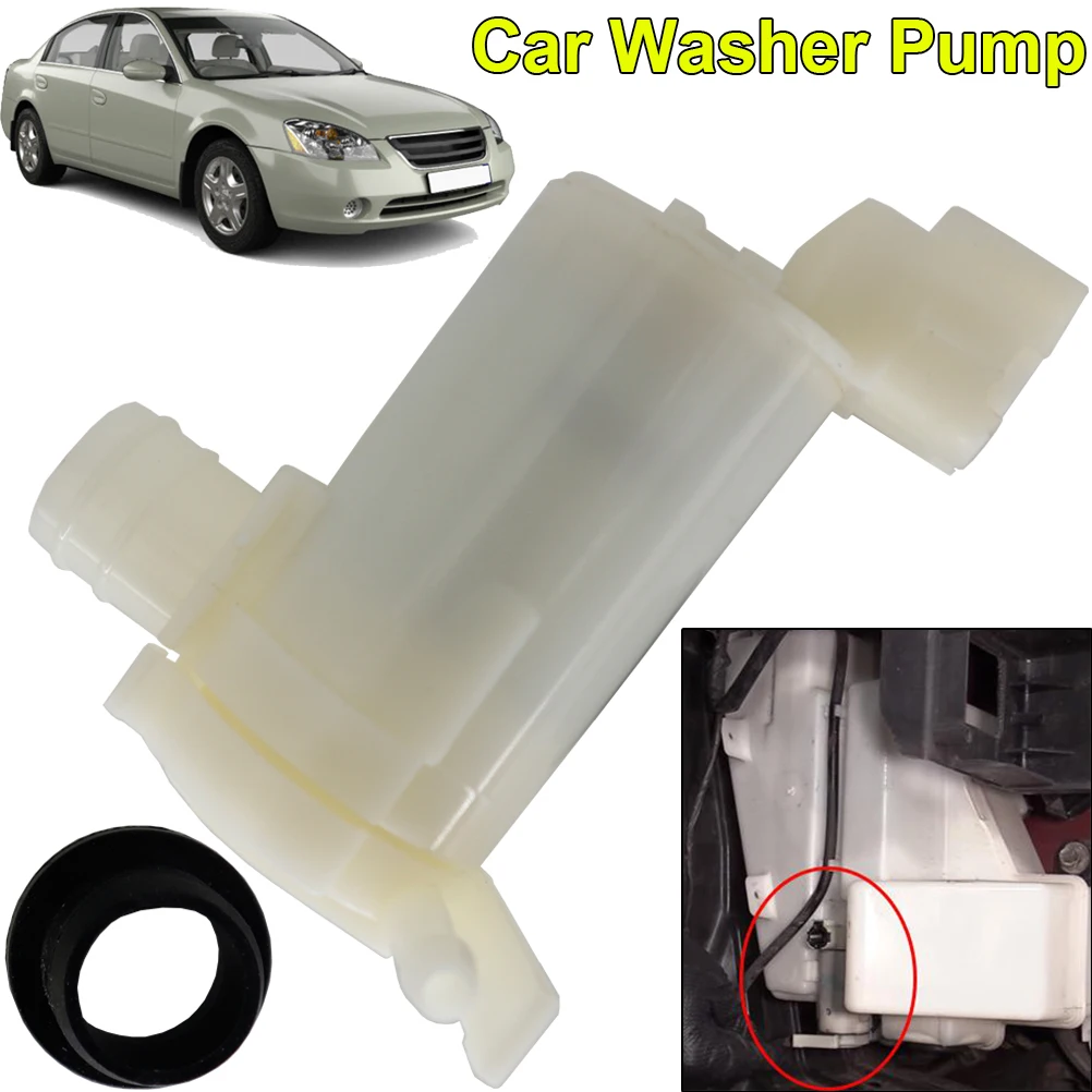 For Infiniti FX35 FX45 G20 I30 Nissan Frontier Sentra Altima Maxima Car Windshield Windscreen Water Washer Pump OE# 2224620-A