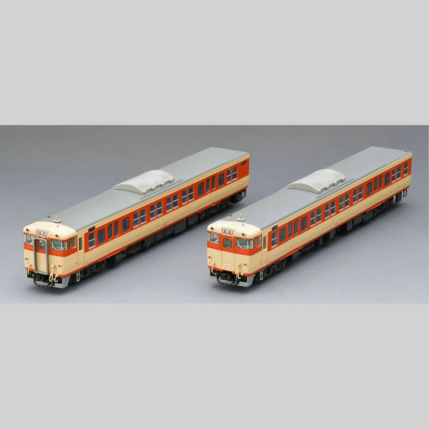 N-type Train Model TOMIX 98124 66/67 Diesel Car (resurrection JNR Color) 1/160 Rail Car Toy 2 Section Set