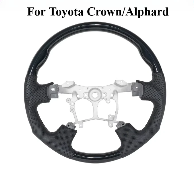 For Toyota Crown/Alphard Steering wheel modification high temperature resistance anti slip breathable odorless and comfortable