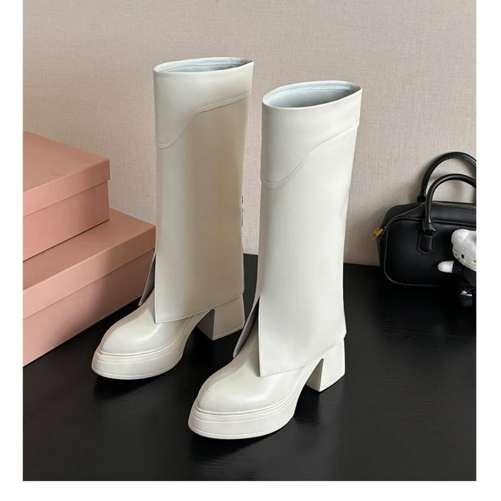 Chunky Women Knee H… - image