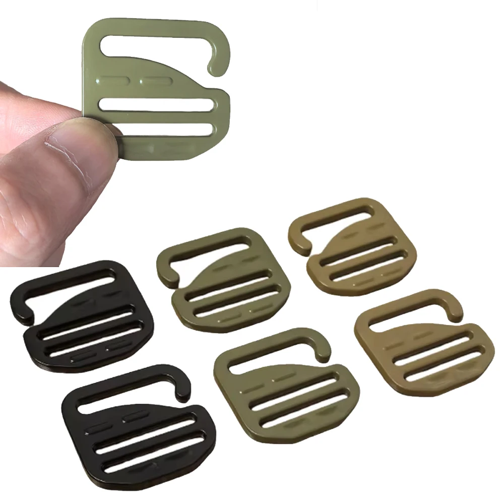 2 Stück G-Haken für taktische FCPC-Riemen, Airsoft-Weste, DON/DOFF Kangaroo MAG Pouch Connector, modularer Befestigungspunkt, Zubehör – Detail 1