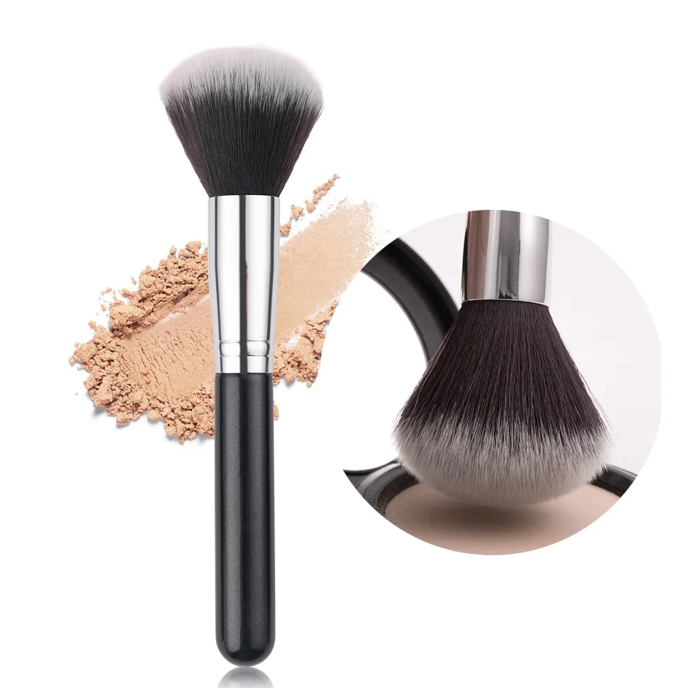 Powder Brush Professional Makeup Brushes Black Multifunctional Foundation Blush Sculpting Bronzer Brush Make Up Tools