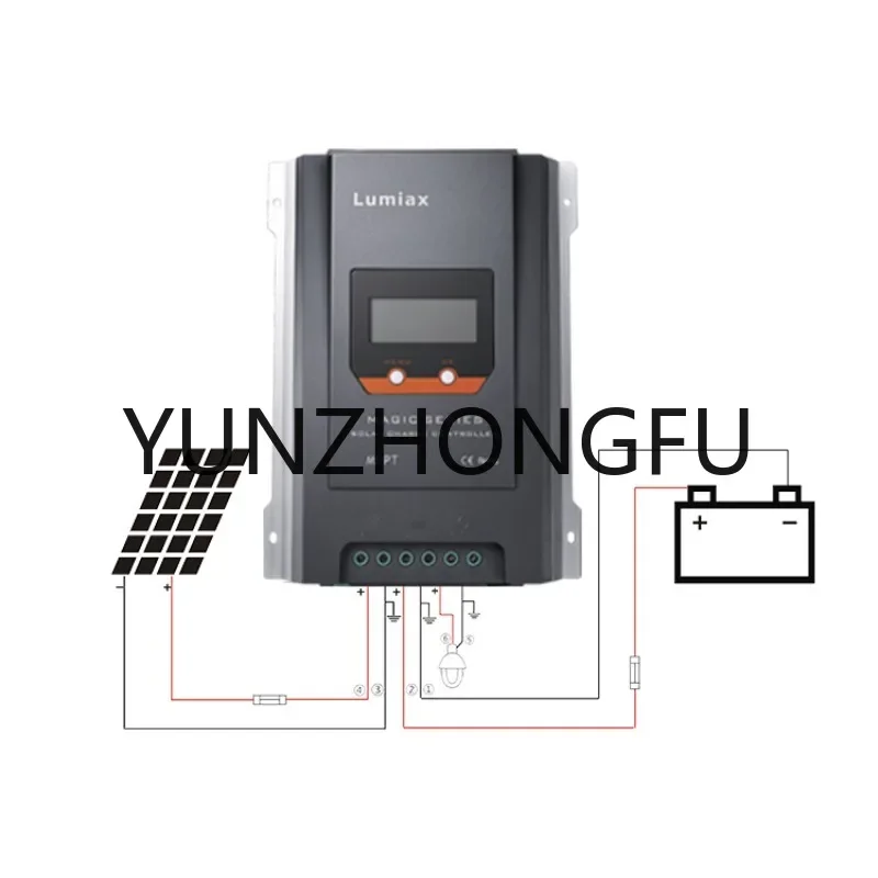 Lumiax 24v 48v 40a solar energy off grid systems mppt solar charge controller with lcd Bluetooth mppt solar charger controller 4