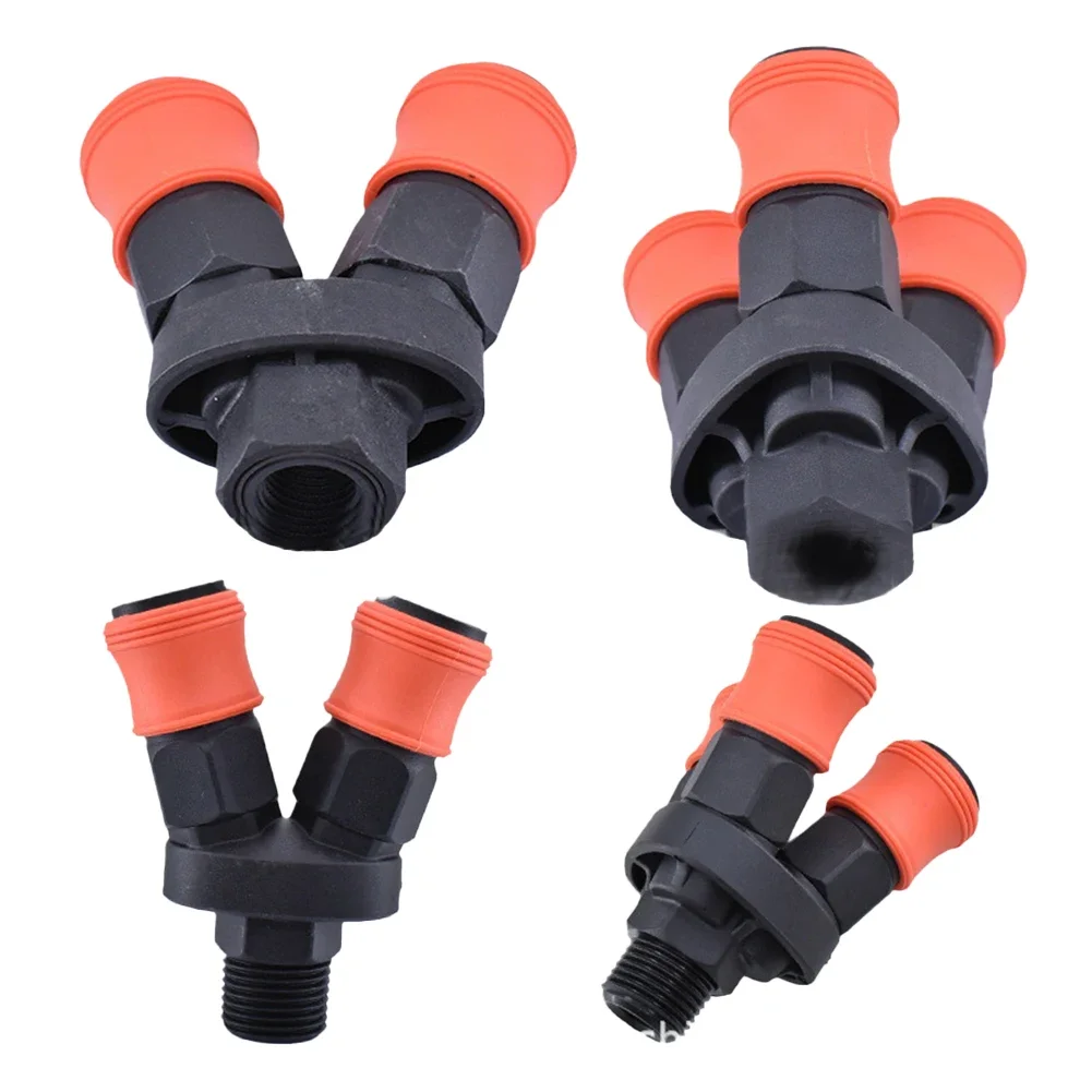 For Plastic Tube Pneumatic Air Hose Fittings Industrial Automation Plastic Steel Rust-free Working Temperature -35℃~50℃