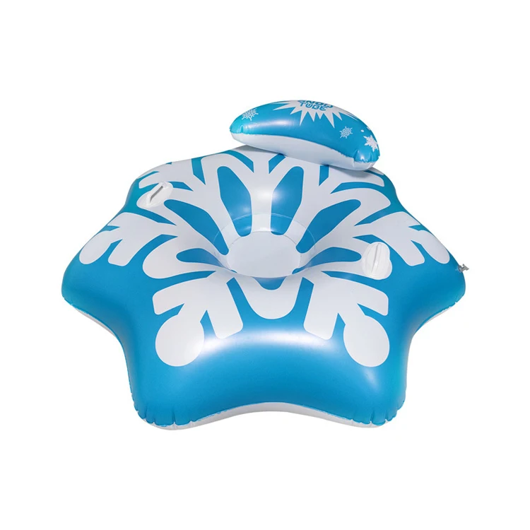 PVC 재질의 튼튼한 눈썰매, 어린이용 겨울 야외 썰매 스포츠, 재미있는 겨울 눈썰매