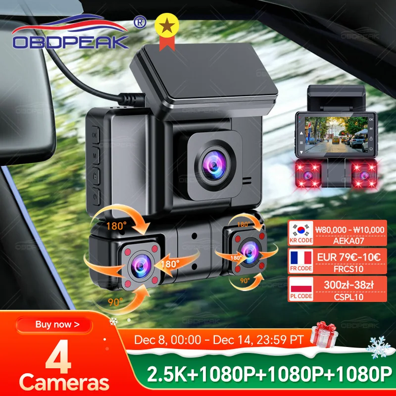 Obdpeak M65 Car Dvr… - image