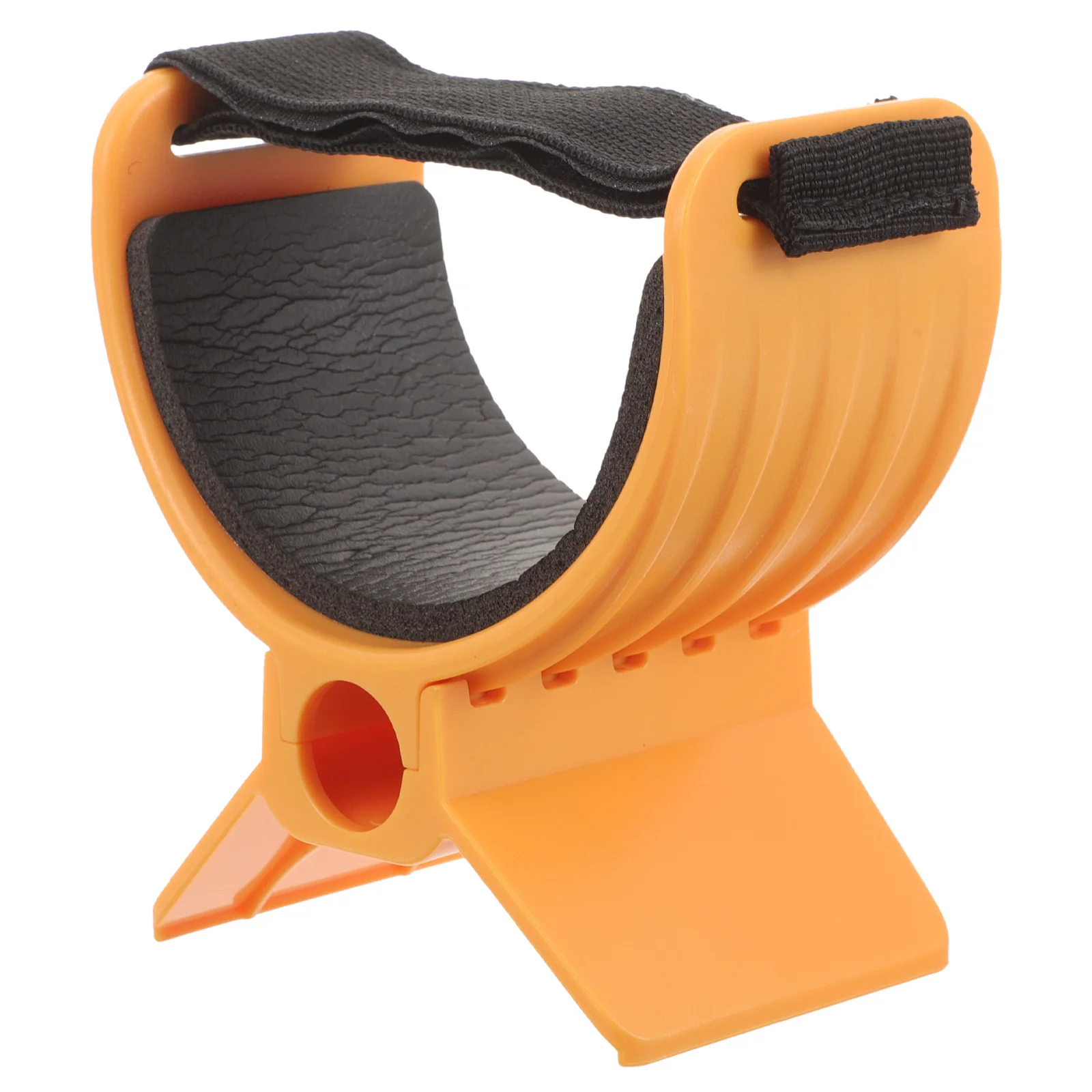 BUTIFULSIC Suporte de metal portátil à prova d'água Rack de armazenamento para caça ao tesouro subterrâneo Plástico amarelo