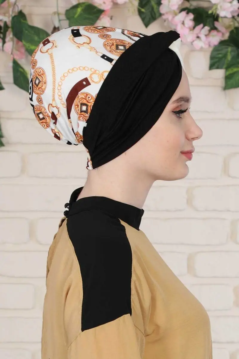 Mihrace Gekamd Bone Drie Kleur