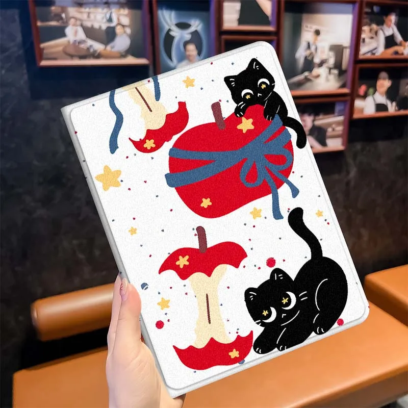 Творческий кошачий узор для планшета Honor Tab MagicPad 3 6 7 X8 V7 V8 8 9 X9 X8a X9a 10 Pro Inch 2020 2021 Чехол для планшета