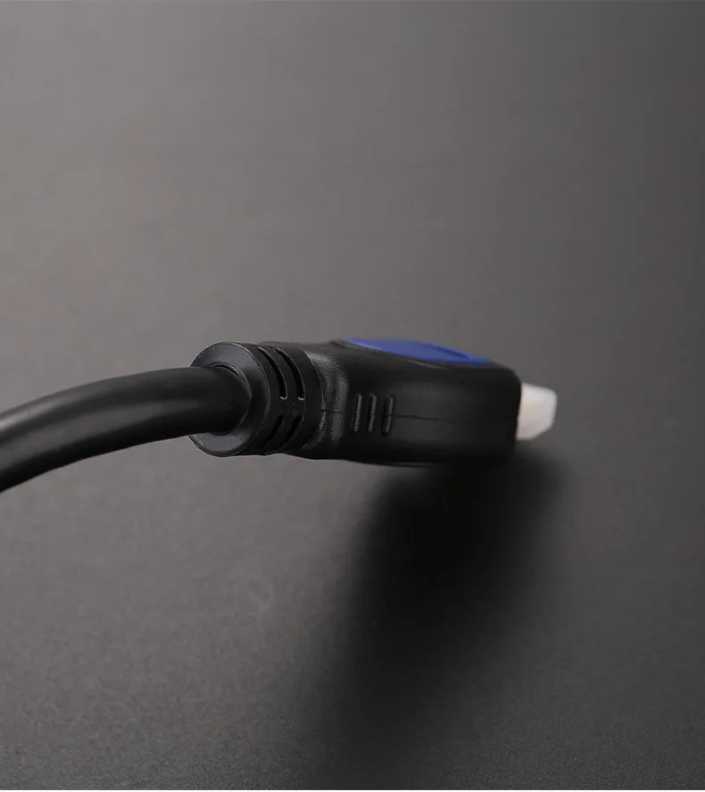 Kabel HDMI HD TV 4K versi 2.0, kabel data 3D, kabel koneksi TV komputer, kabel HDMI