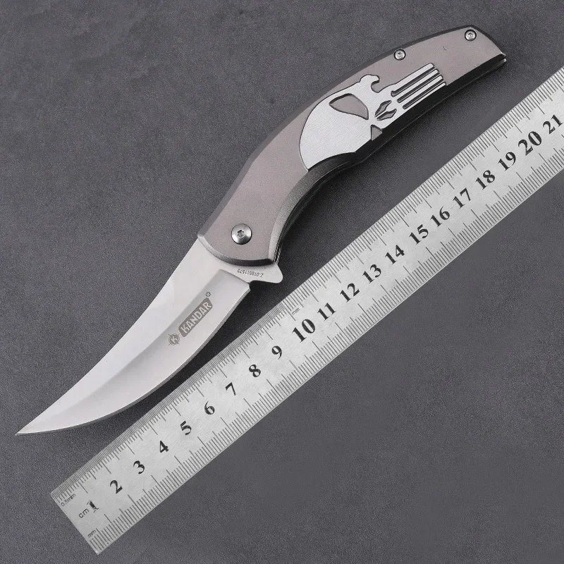 

New Portable Folding Survival Knife with Sharp Pocket Knife Suitable for Outdoor Camping and Wilderness EDC Survival Knives