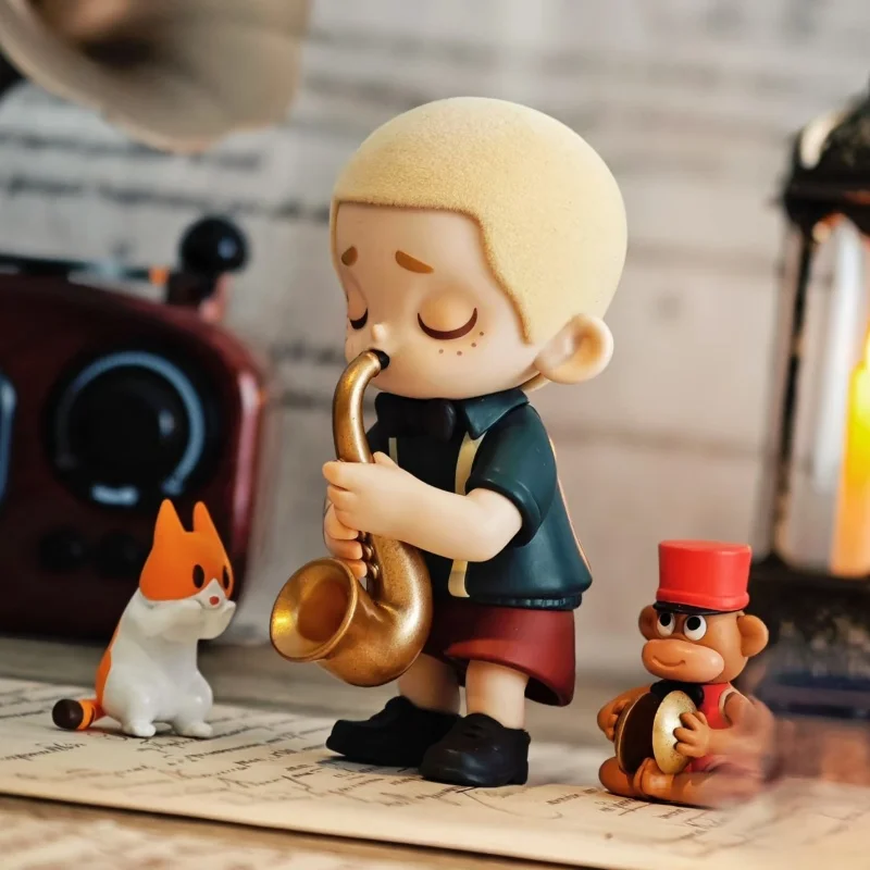 52TOYS Nook Vintage Store Series Blind Box Figurine Koleksi Mainan Trendi Kotak Misteri Kejutan Hadiah Ulang Tahun untuk Anak Perempuan