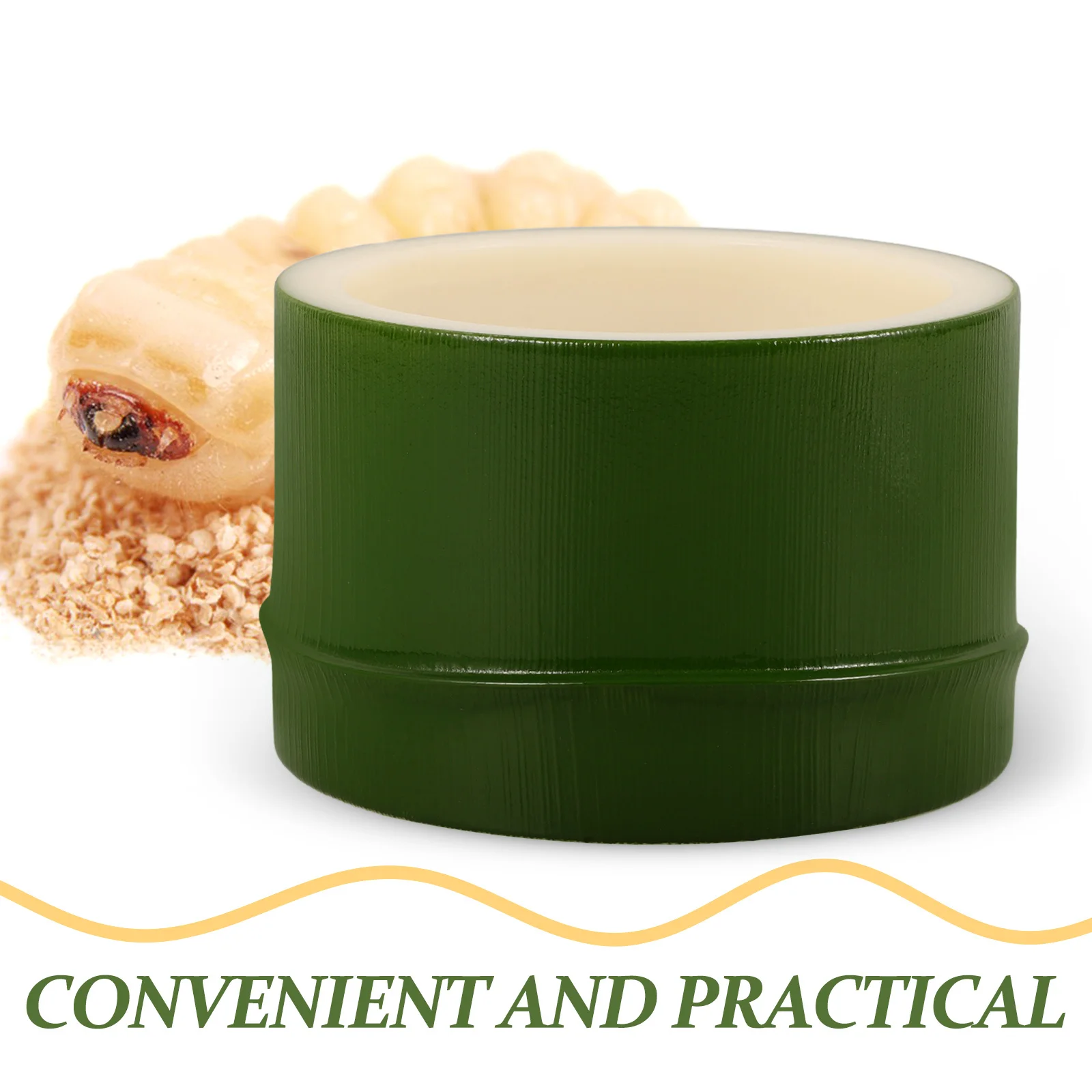 

Anti-Escape Bowl Resin Reptile Food Dish Water Container Lizard Tortoise Hamster Habitat Accessories Hermit Crab Feeding Dish