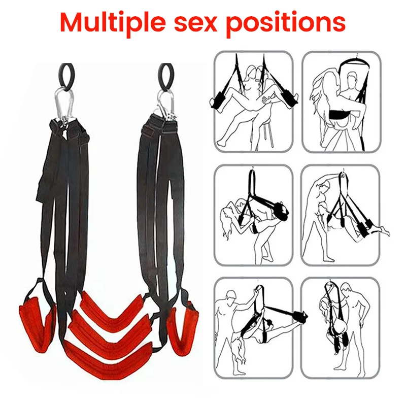 Door Swing Sex Swing SM Game Bondage Swing Spreader Leg Open for Women Adult Sex Game Products for Couple Sex Swing Adult Toys