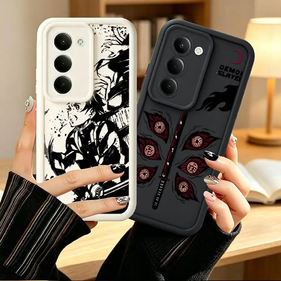 Phone Cover Case for Samsung Galaxy A71 A72 A23 A34 A53 A54 A35 A36 A26 A32 A51 A73 A56 A12 A13 A15 A16 Rengoku Kyoujurou Demons