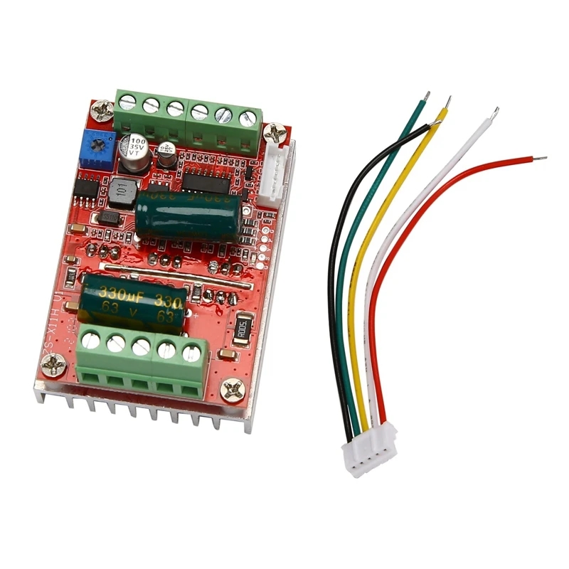 

6V-60V 400W BLDC Three-Phase DC Brushless Motor Controller Hall Motor Control Driver Board 12V 24V 48V