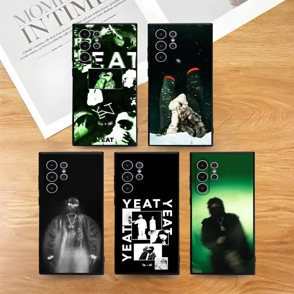 

Singer Y-Yeat Lyfestyle Phone Case for Phone S series s21 s22 s23 s24 s25 FE Plus Ultra TPU Soft to Skin-friendly case