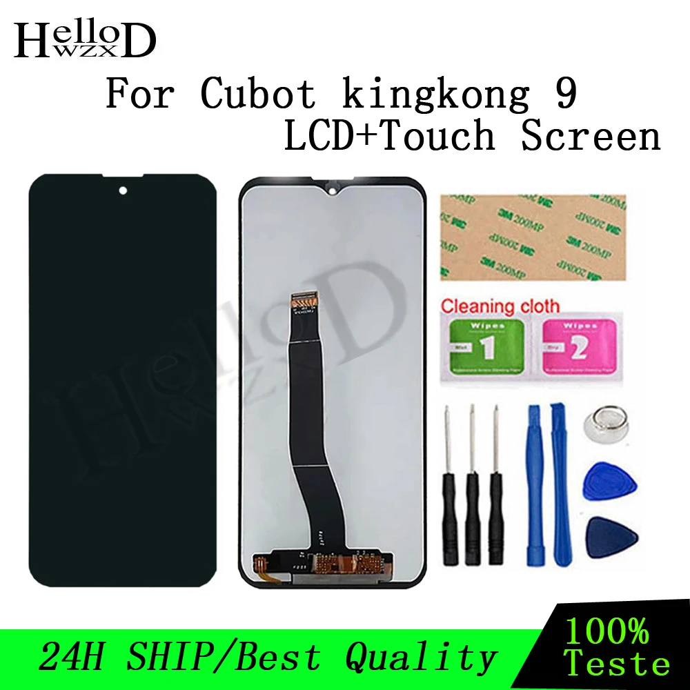 

New Original touch screen for Cubot King Kong 9 LCD display spare parts disassembly tool