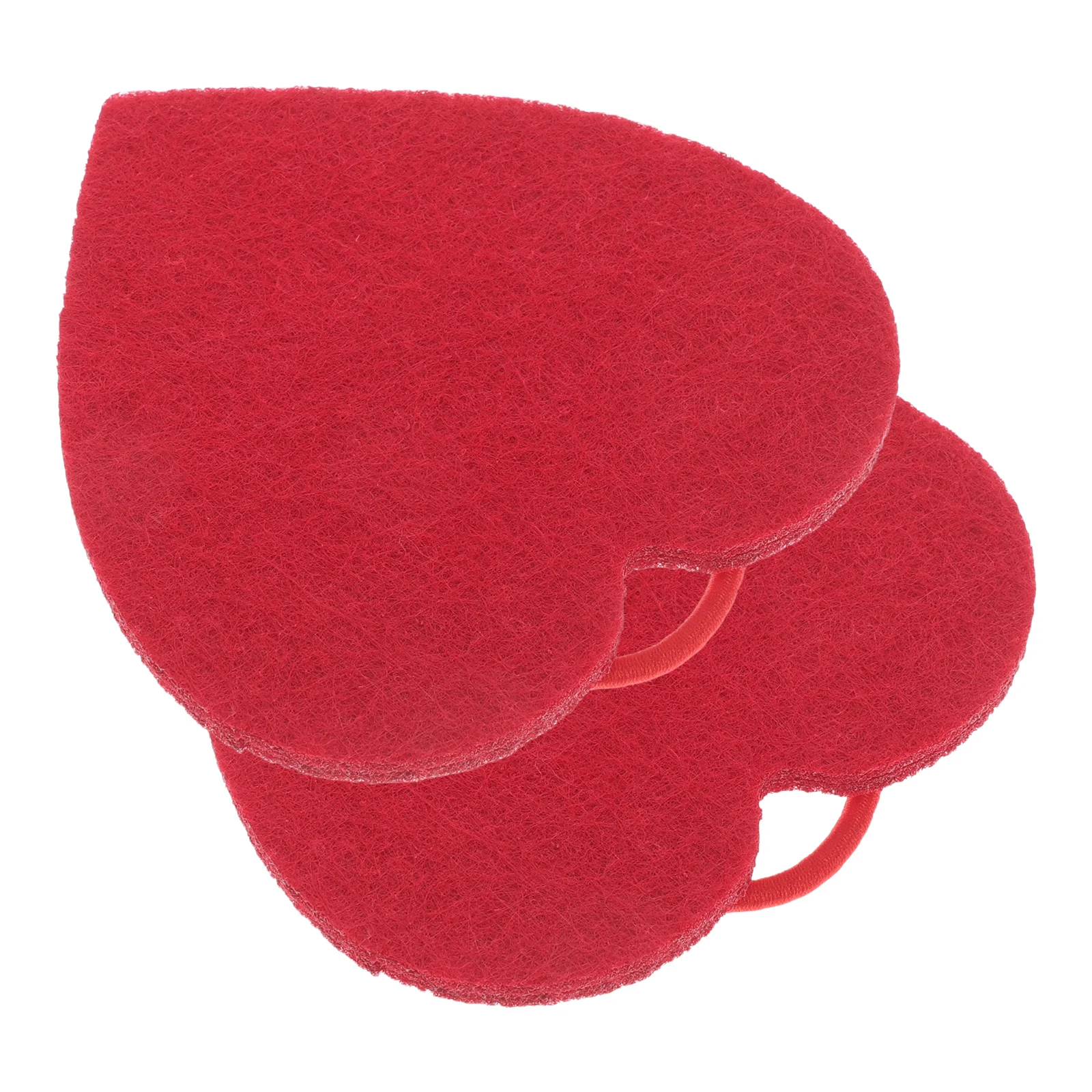 2 ชิ้น DIY Heart เด็กอุปกรณ์เสริม Felt Kit สีสันสดใสสร้อยข้อมือทําง่าย