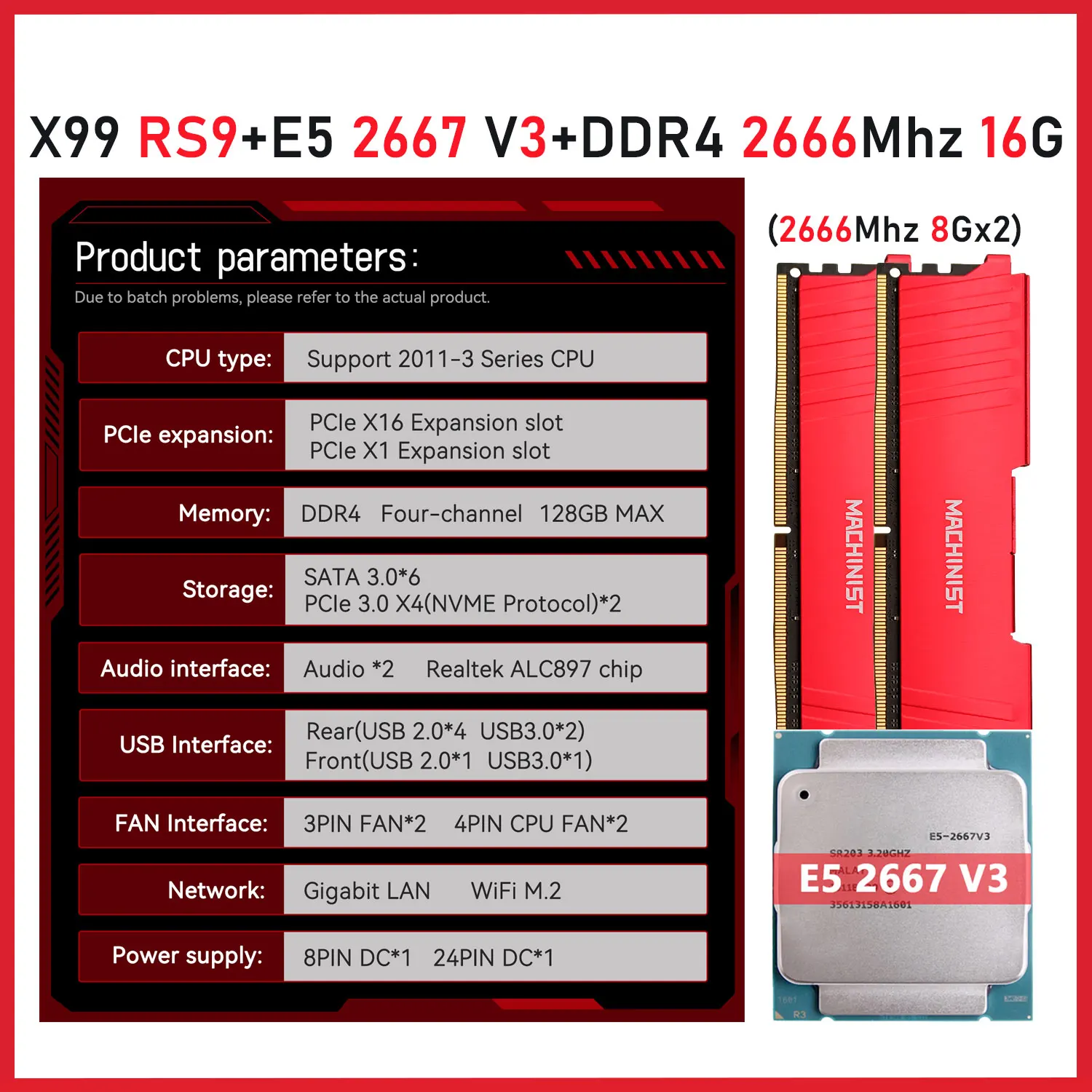 Machinist RS9 X99 S… - image