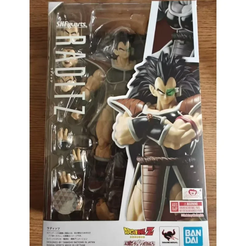 In Stock Original BANDAI S.H.Figuarts SHF Dragon Ball Z Raditz  Limited Edition Anime Action Figures Model Toys Collection Gifts