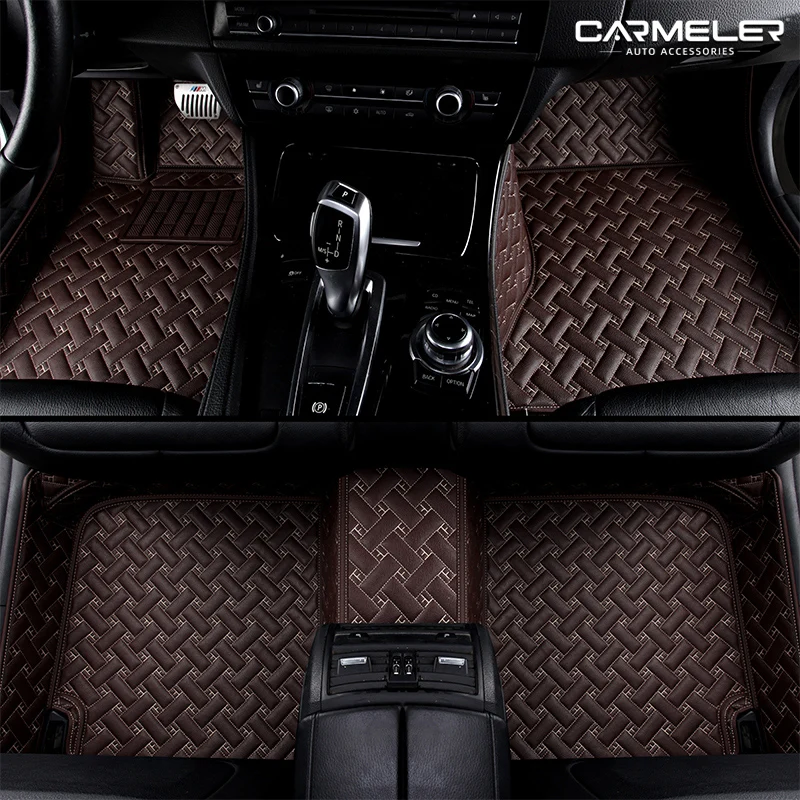 Luxury leather Professional manufacturer of Auto accessories Cover car floor mats