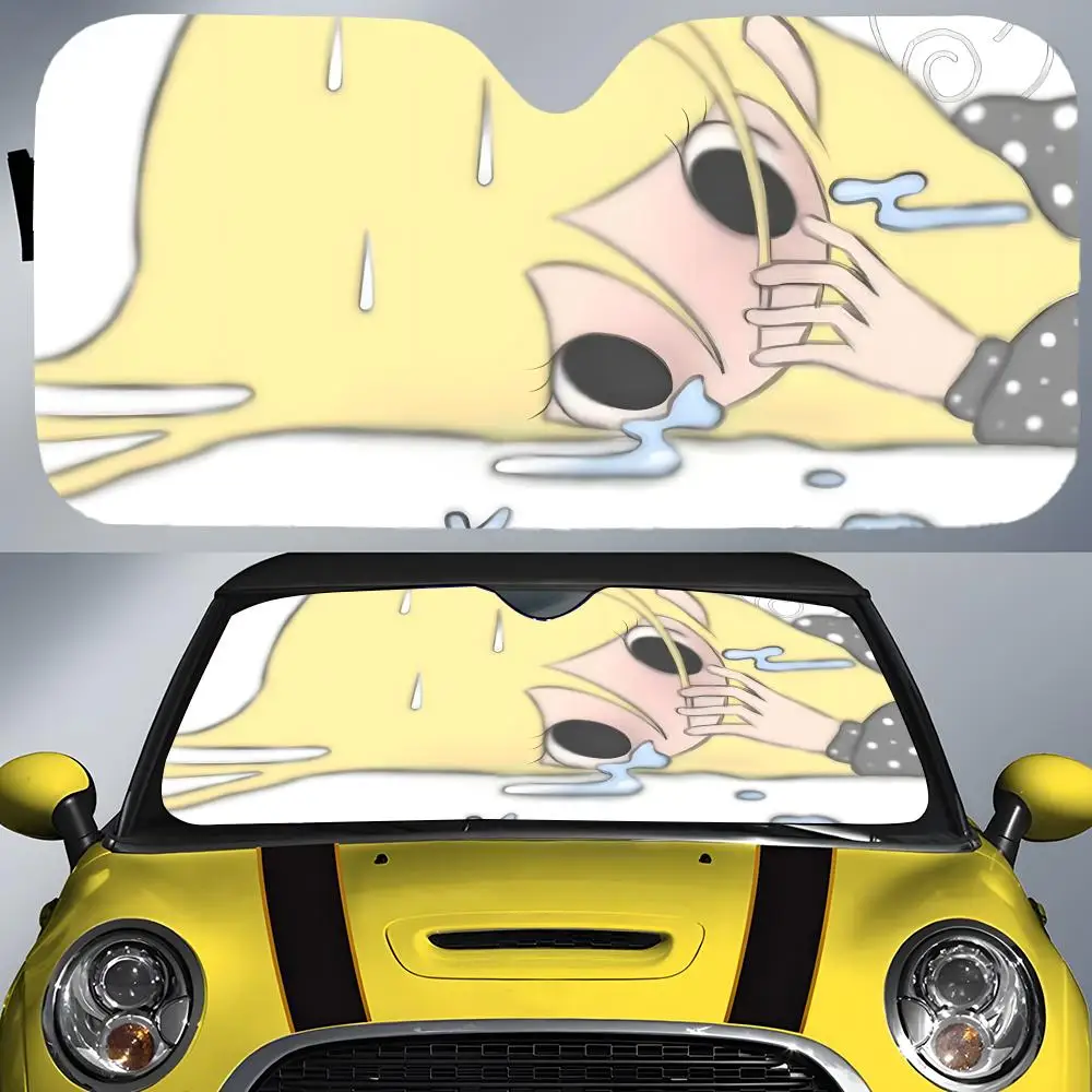 

Art Ye You Shang Qiu Sun Visor Car Front Windshield Sun Shade UV Block Heat Insulation Sun Visor Window Cover