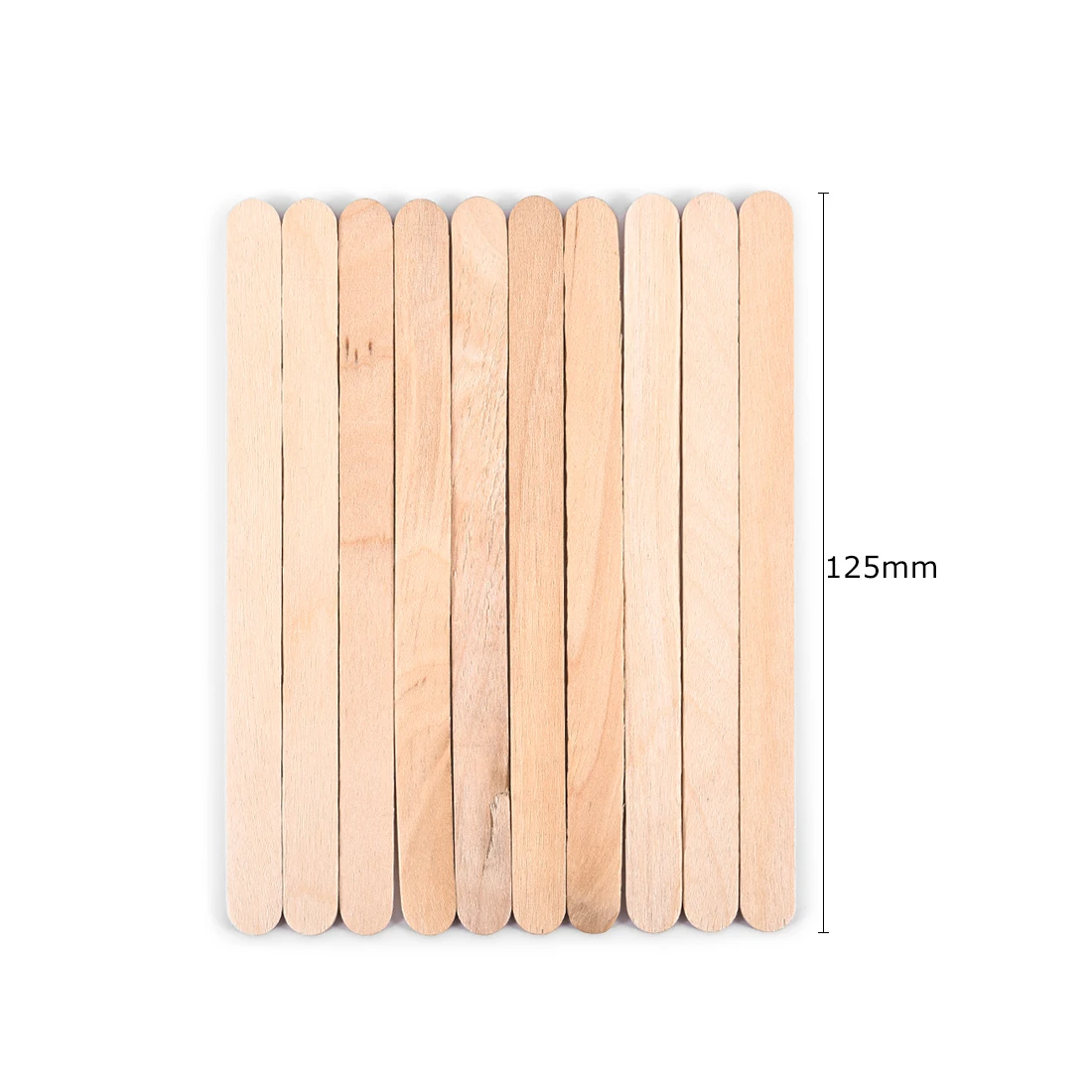 10/50pcs Natural Wooden Popsicle Sticks Ice Cream Stick Model Tools Special Purpose Wood Craft Stick Lollipop Stick Hand DIY